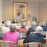 Chef Rick Kendall at RiverCourt Residences in Groton MA